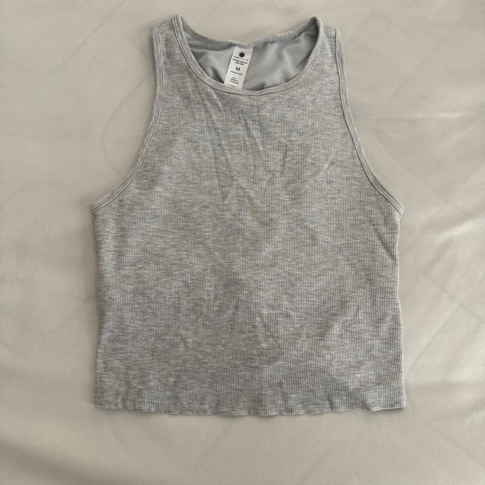Yogalicious Light Gray Tank Top